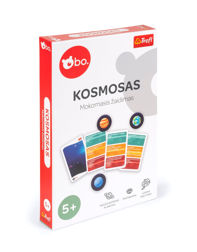 Bo. Educational Board Game "Space" (In Lithuanian Lang.)