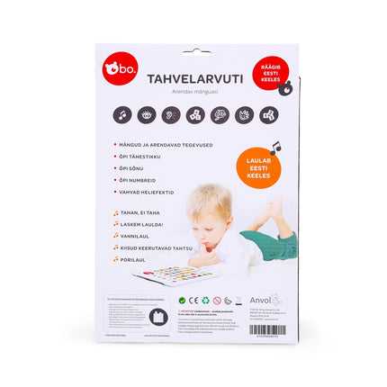 Bo. Educational Tablet, In Estonian Language