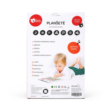 Bo. Educational Tablet (In Lithuanian Lang.)