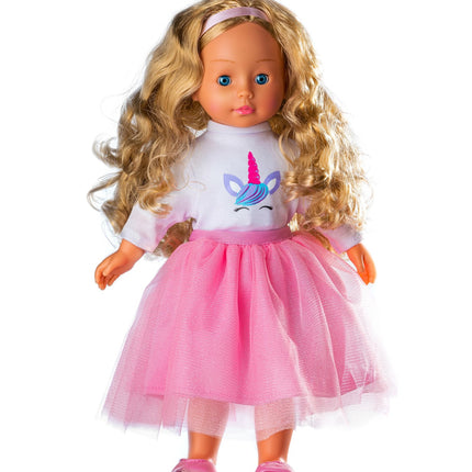Bo. Interactive Doll "Urte" (Speaks Lithuanian Language), 40 Cm