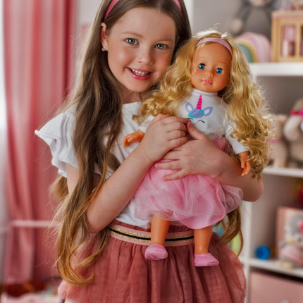 Bo. Interactive Doll "Urte" (Speaks Lithuanian Language), 40 Cm