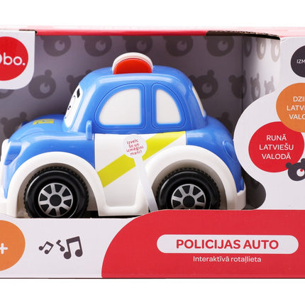 Bo. Interactive Police Car (Latvian Language)