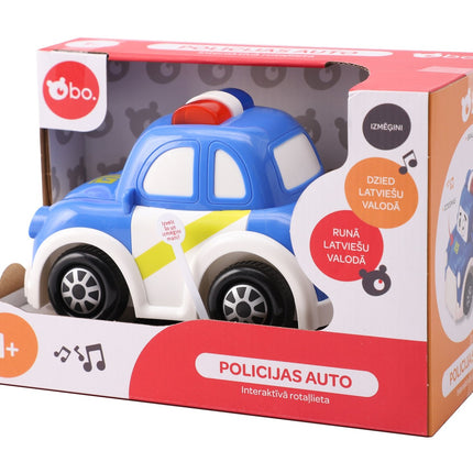Bo. Interactive Police Car (Latvian Language)