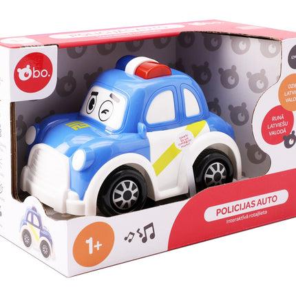 Bo. Interactive Police Car (Latvian Language)