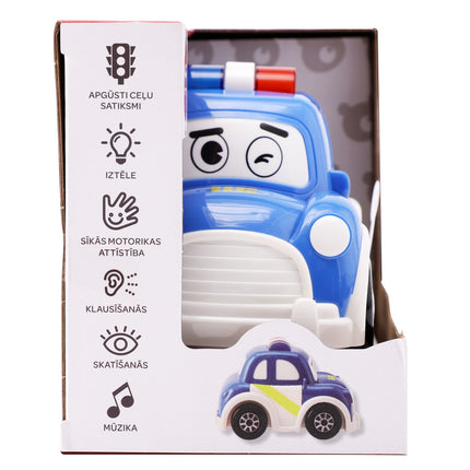 Bo. Interactive Police Car (Latvian Language)