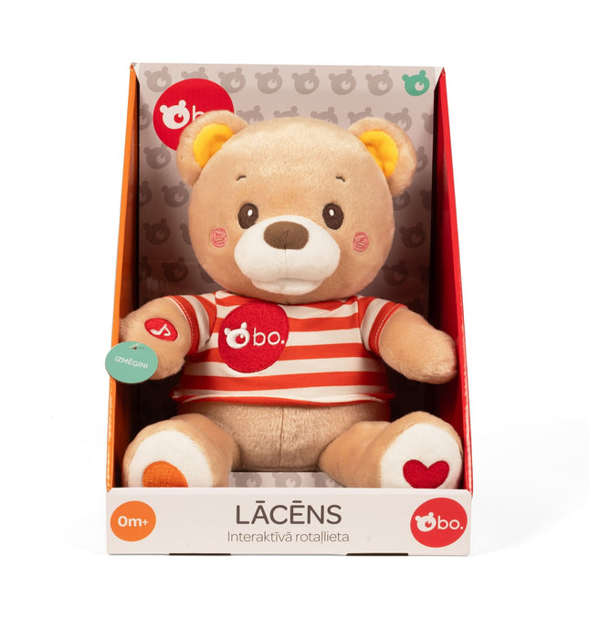 Bo. Interactive Toy Bear (In Latvian Lang.)