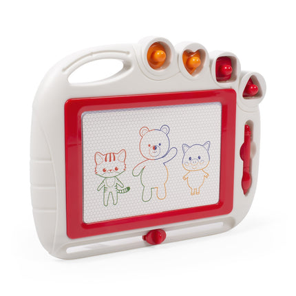 Bo. Magnetic Drawing Board With Stampers, 27X22 Cm