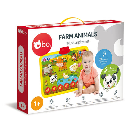 Bo. Playmat With Sounds "Farm Animals"