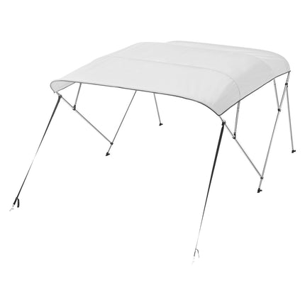 Boat Bimini Top, 4 Bow 600D Polyester, 96 Inch