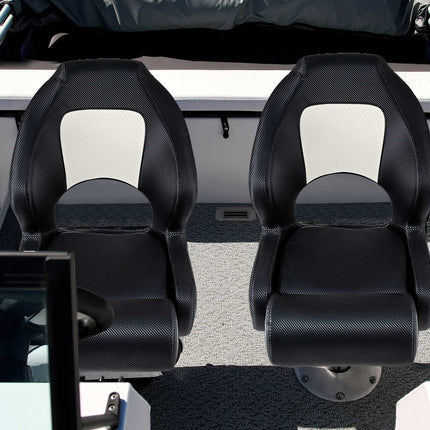 Boat Captain Bucket Seat – Waterproof PVC Leather, 330 lb