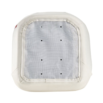 Boat Seat, Captain Bucket, Low-Back, Waterproof PVC, White