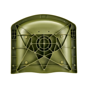 Boat Seat, Folding Low-Back, Cushioned PU, Camouflage
