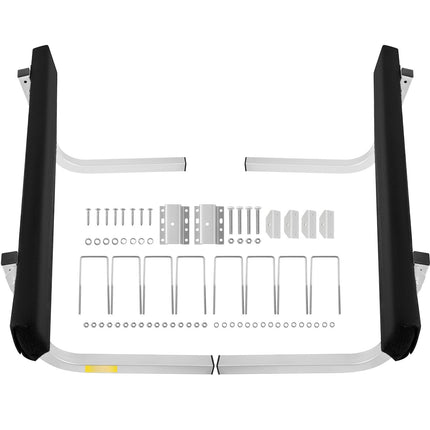 Boat Trailer Guide-Ons, 45 Inch, Adjustable, Carpet Boards