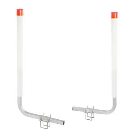 Boat Trailer Guide-Ons 60 in, Solar LED, 2-Pack