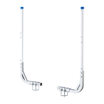 Boat Trailer Guide Poles, Adjustable 30.5–47.5 in, 2-Pack