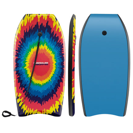 Bodyboard, 33–41 Inch EPS Core, XPE Deck, Wrist Leash