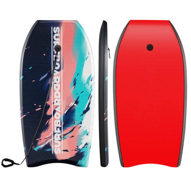 Bodyboard Boogie Board 33–41 Inch, EPS Core, Wrist Leash