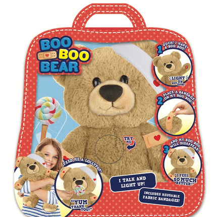 Boo-Boo Bear Interactive Toy Bear (Speaks Estonian / Latvian / Lithuanian)