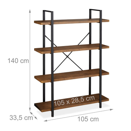 Bookcase with 4 shelves