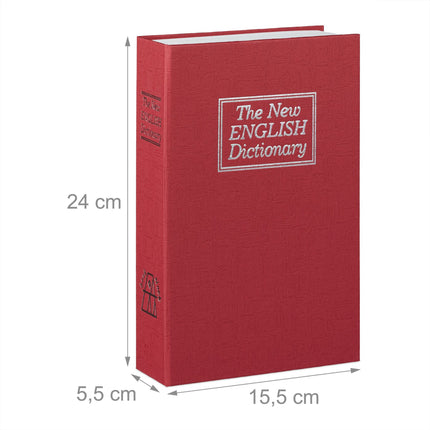 Book secure as dictionary with key