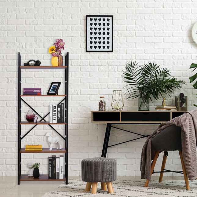 Bookshelf Industry with 5 levels