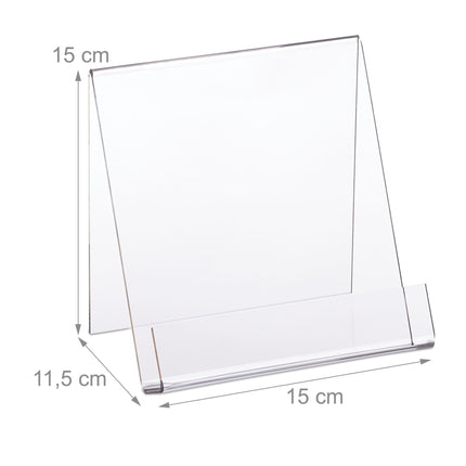 Book stand acrylic