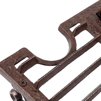 Boot Scraper With Boot Jack – Cast Iron, Bristle Brush