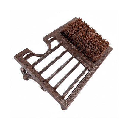 Boot Scraper With Boot Jack – Cast Iron, Bristle Brush