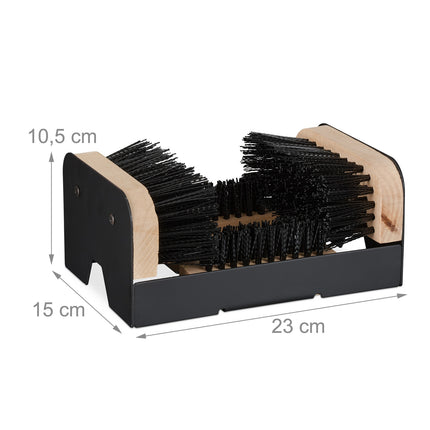 Boot Scraper with All-Round Brushes for Outdoor Cleaning