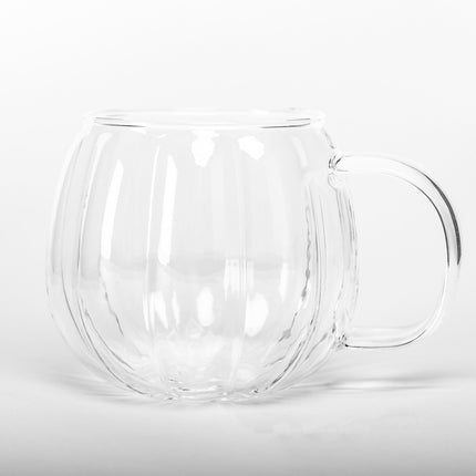 Borosilicate Glass Cups with Handles, Set of 6