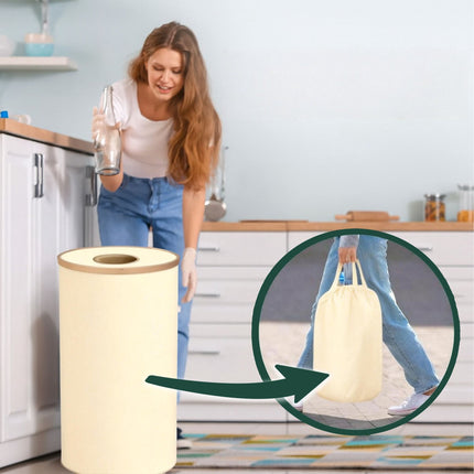 Bottle Deposit Collector 100L – Round, Washable Inner Bag
