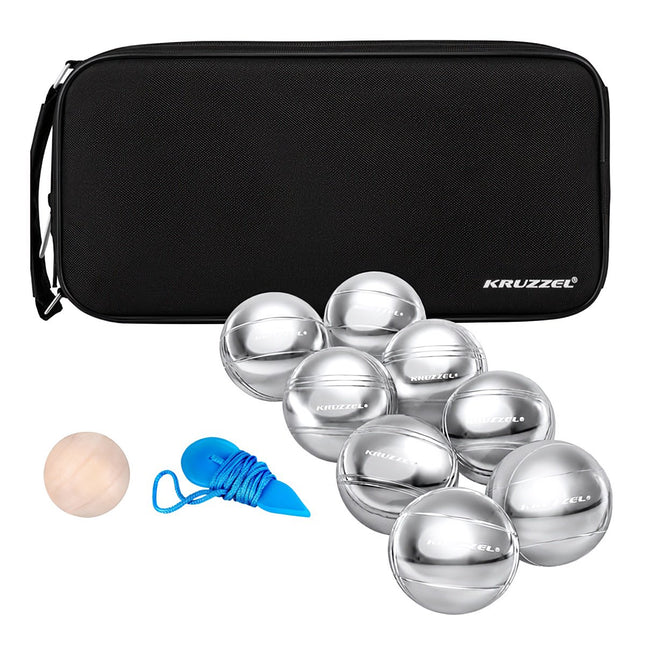 Boule balls 8 balls + cover KRUZZEL 22915