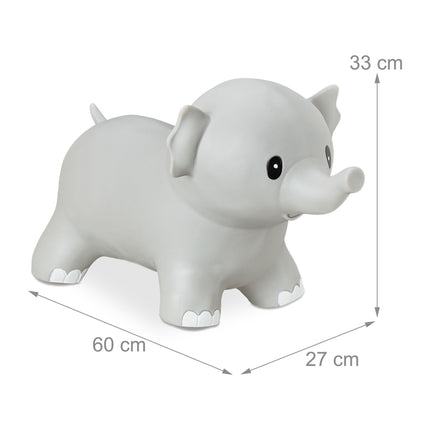 Bouncing animal elephant