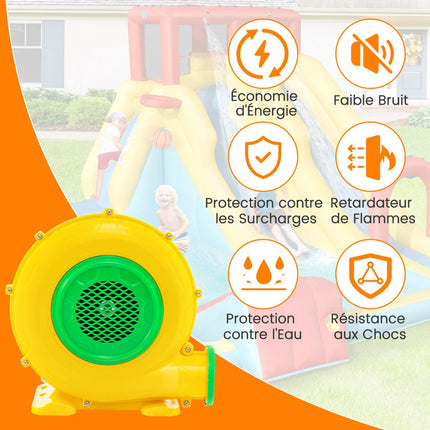 Bouncy Castle Blower 950W With Handle and Ground Stakes