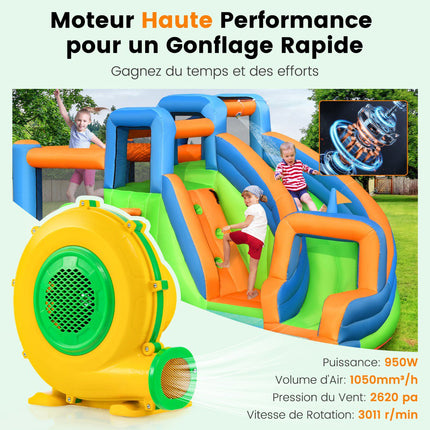 Bouncy Castle Blower 950W With Handle and Ground Stakes