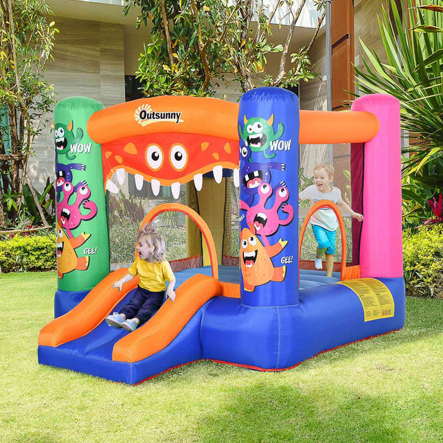 Kids Water Park Bouncy castle with slide, ages 3+