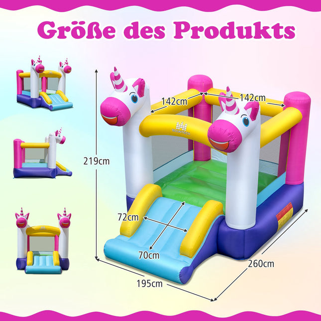 Bouncy Castle with Slide – Durable Oxford Fabric, Indoor/Outdoor