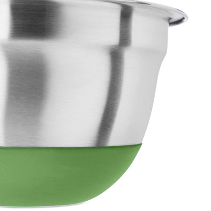 Bowl set 3 parts with non-slip base