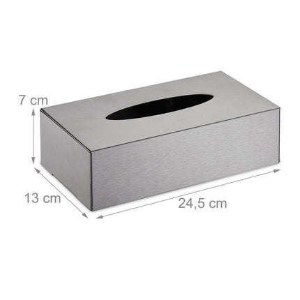 Box for facial tissues