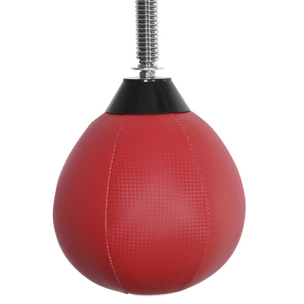 Boxing frame with foldable reflex bar, height adjustable