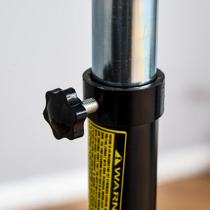 Adjustable boxing trainer rack, reflex bar and speed balls