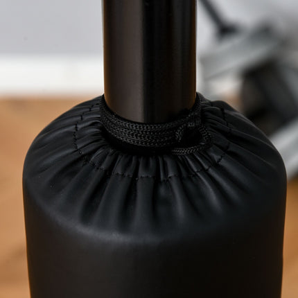 Adjustable boxing trainer rack, reflex bar and speed balls