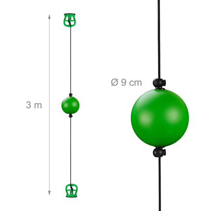 Boxing with reflex balls
