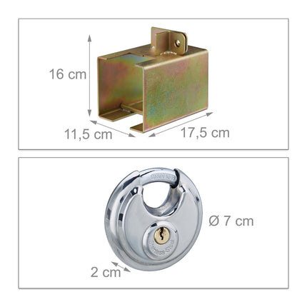Box lock trailer