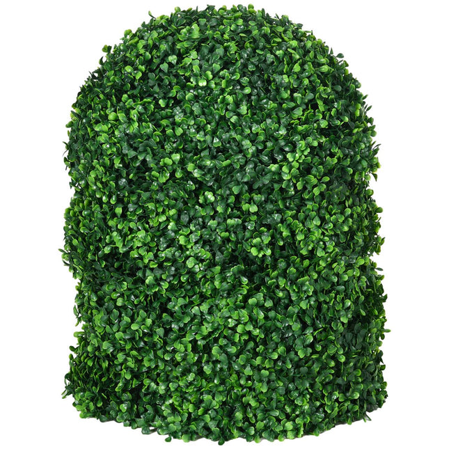 Artificial Boxwood Balls, Set of 2 - UV Resistant, Green