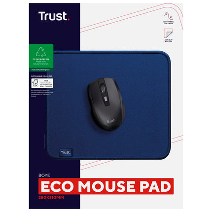 Boye Mousepad made of 100% recycled material Eco Blue