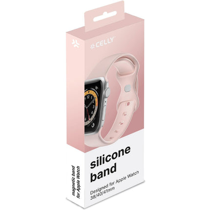 Bracelet for Apple Watch 38/40/41mm Silicone Pink