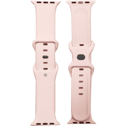 Bracelet for Apple Watch 42/44/45mm Silicone Pink