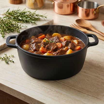 Braising Pot with Glass Lid, Cast Aluminium, Non-Stick