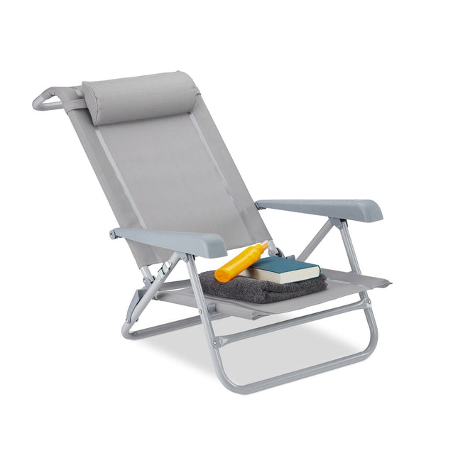 Brass chair with neck pillow